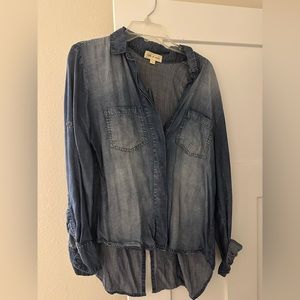 Anthropologie chambray shirt